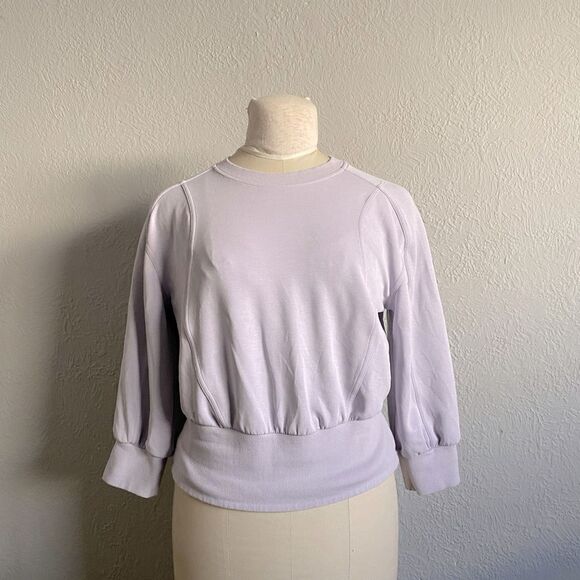 Lululemon lemon Softstreme Ribbed-Hem
Pullover Faint Lavender size 6 - Picture 4 of 12